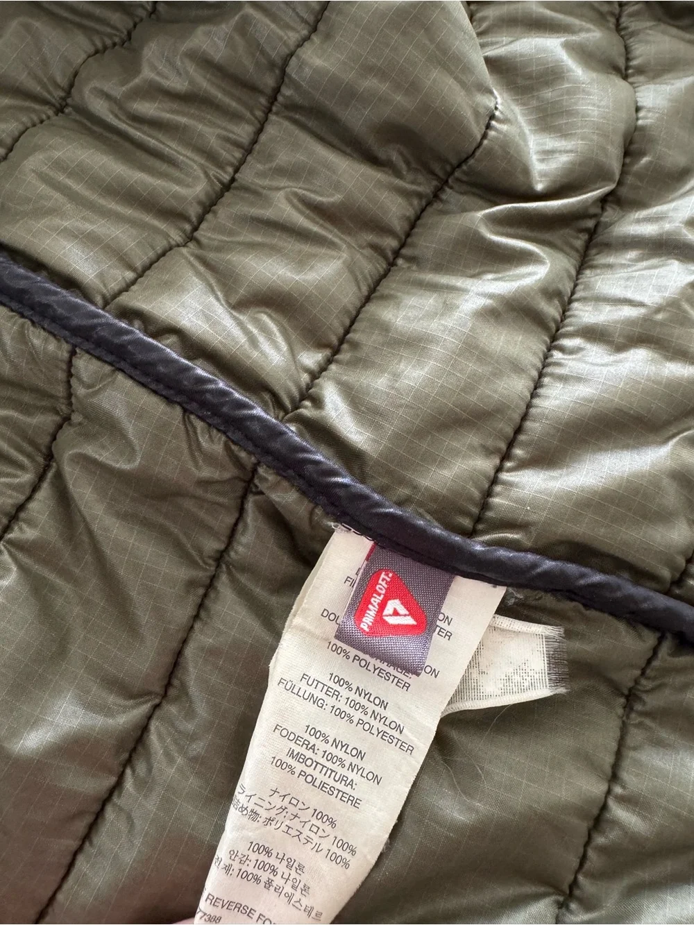 Vintage J.Crew 3-in-1 System Quilted Puffer Jacket Black Mens L